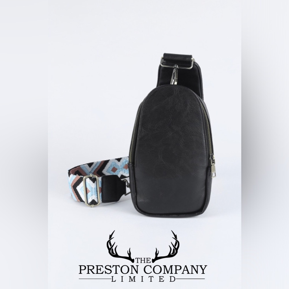 New Faux Leather Crossbody Bag